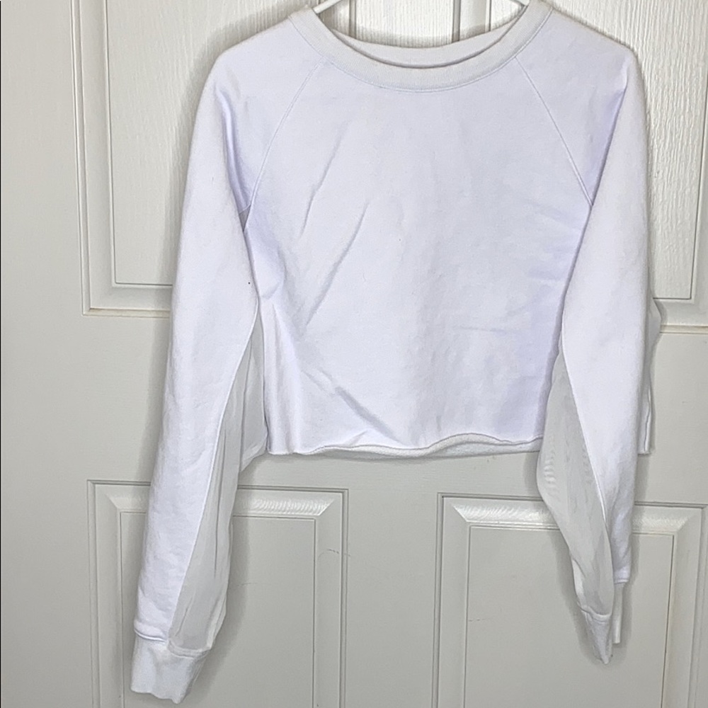 ALO YOGA CROP cut-out TOP